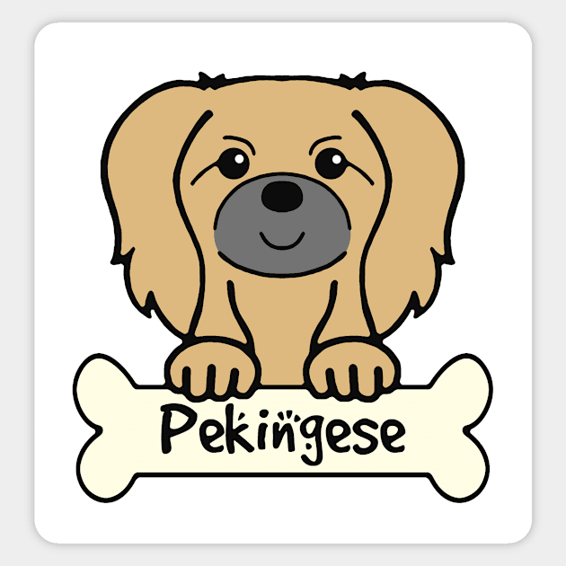 Pekingese Sticker by AnitaValle